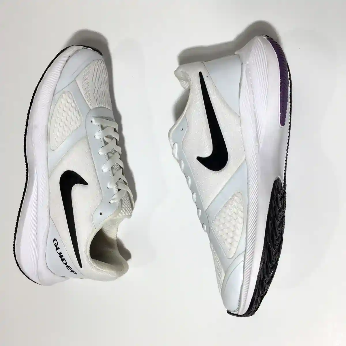 کتونی مردانه نایک گاید سفید مشکی / NIKE guide کد 204